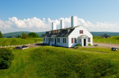 Fort Anne National Historic Site in the town of Annapolis Royal